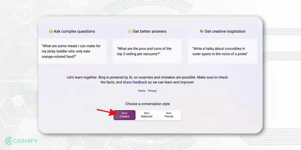 Use ChatGPT 4 on Bing Chat - step -3