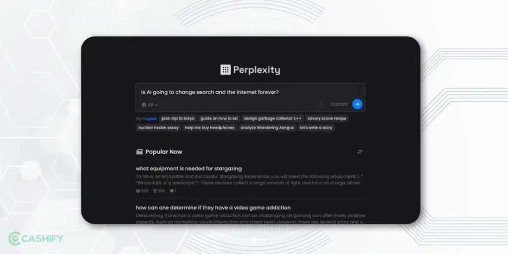 Use Perplexity AI to access ChatGPT 4