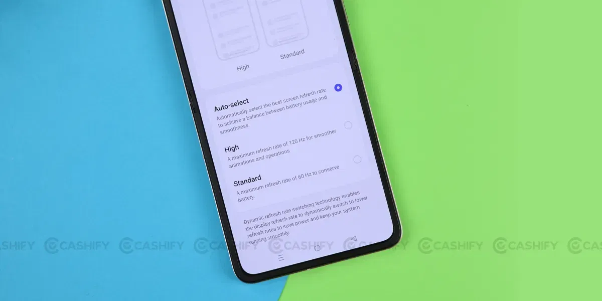 Oppo Find N3 Flip Refresh Rate