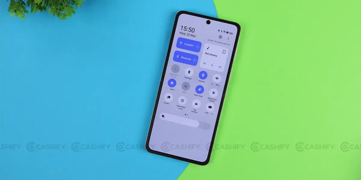 Oppo Find N3 Flip Quick Settings