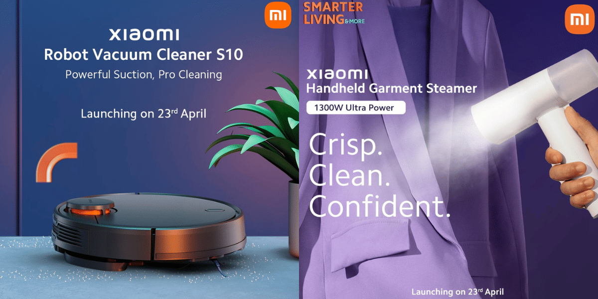 Xiaomi Vaccum Cleaner & Garment Steamer To Debut In India Soon