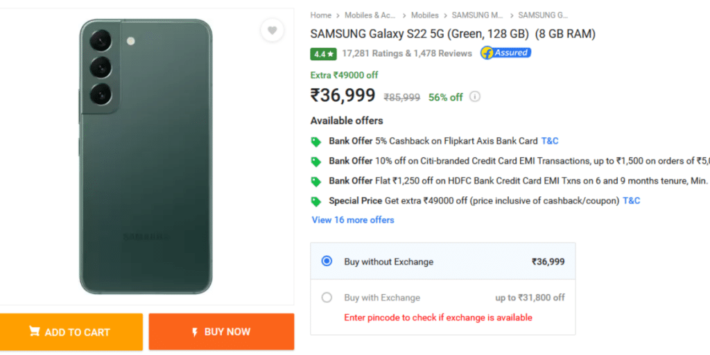 https://s3b.cashify.in/gpro/uploads/2024/04/22151648/Samsung-Galaxy-S22-Flipkart-1024x512.png