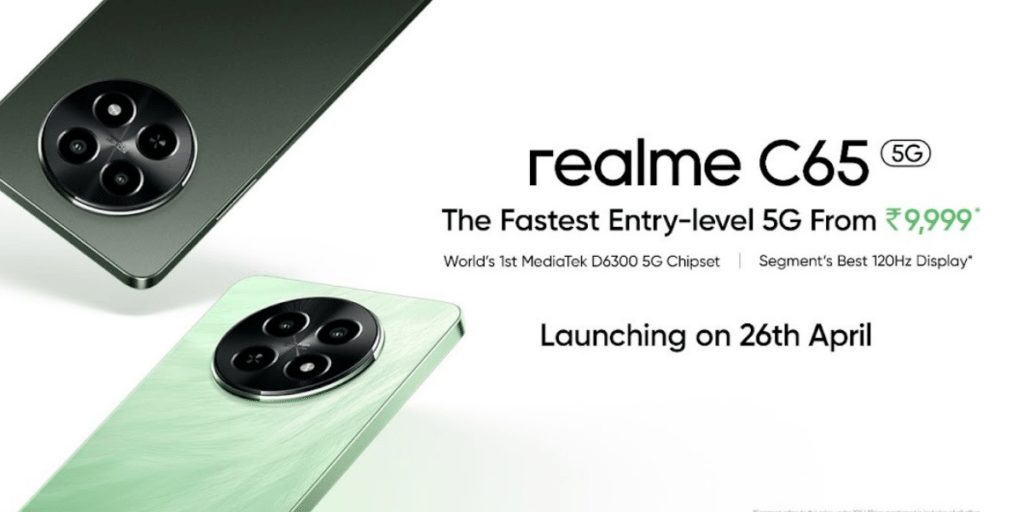 Realme C65 Launch Date