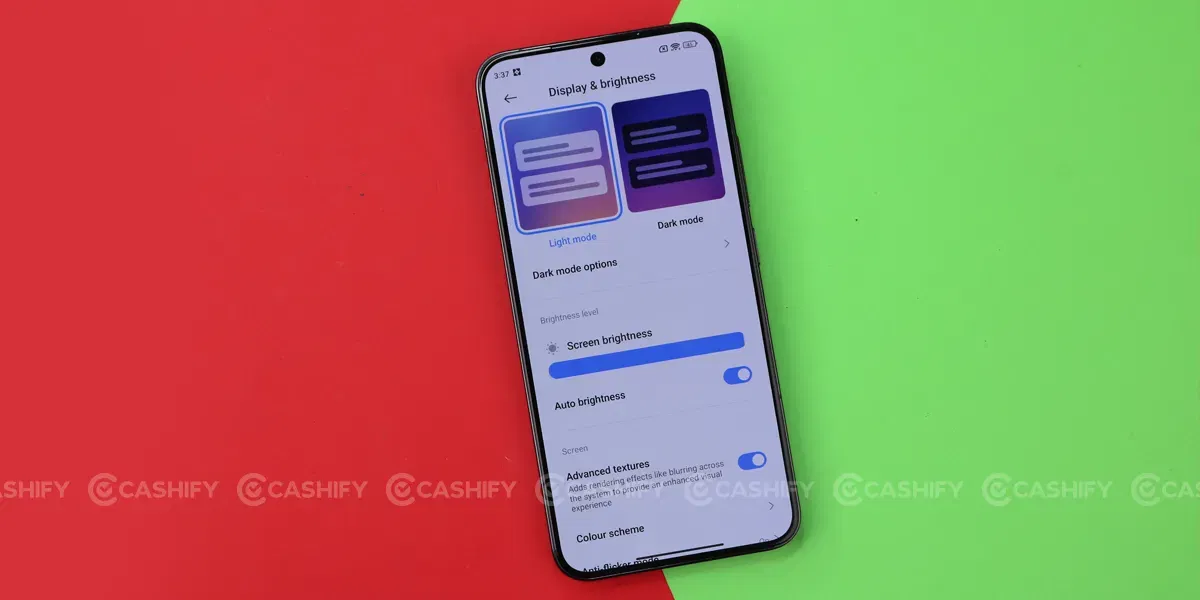 Xiaomi 14 Display Settings
