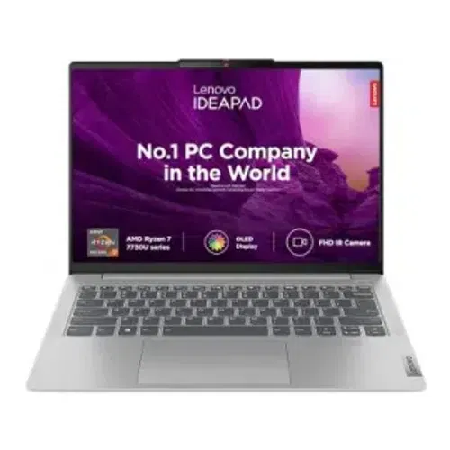 Lenovo IdeaPad Slim 5 Gen 8 14ABR8 82XE007EIN AMD Octa Core Ryzen 7 16 GB 1 TB SSD Windows 11 Front