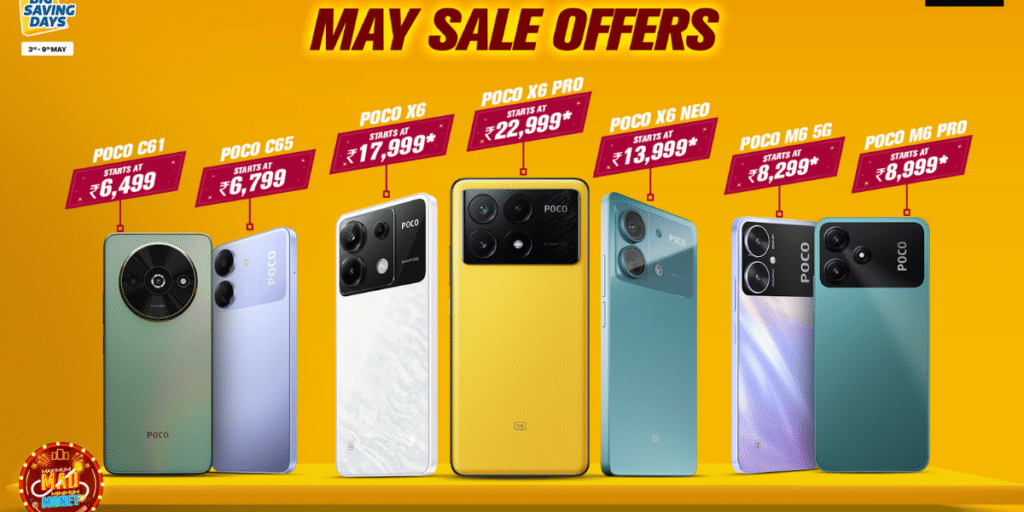 Poco Flipkart Big Saving Days Sale Offers
