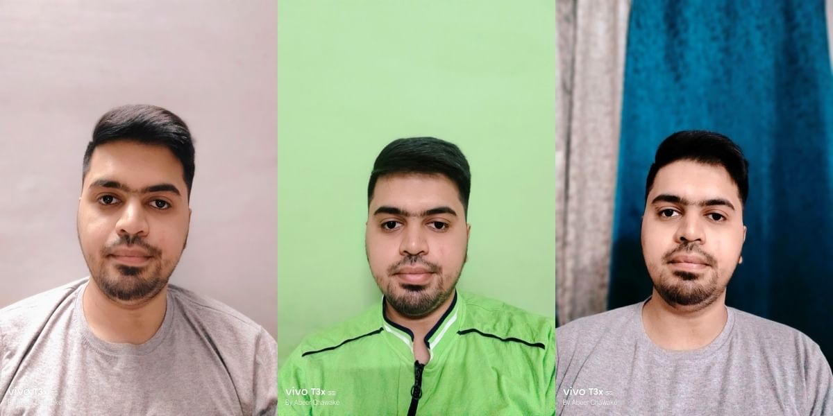 Vivo T3x 5G Selfie Sample