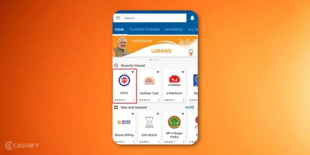 UMANG App - step - 1
