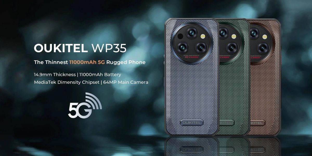 Oukitel WP35, World’s Thinnest Rugged Phone, Launched At This Price