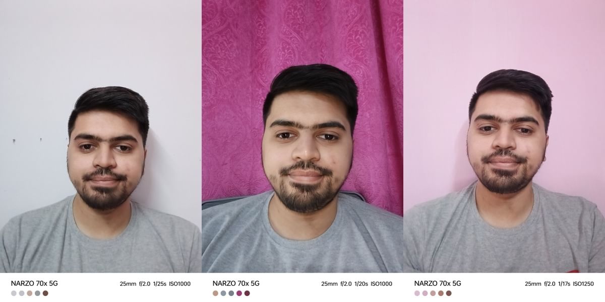 Selfie Sample Realme Narzo 70x