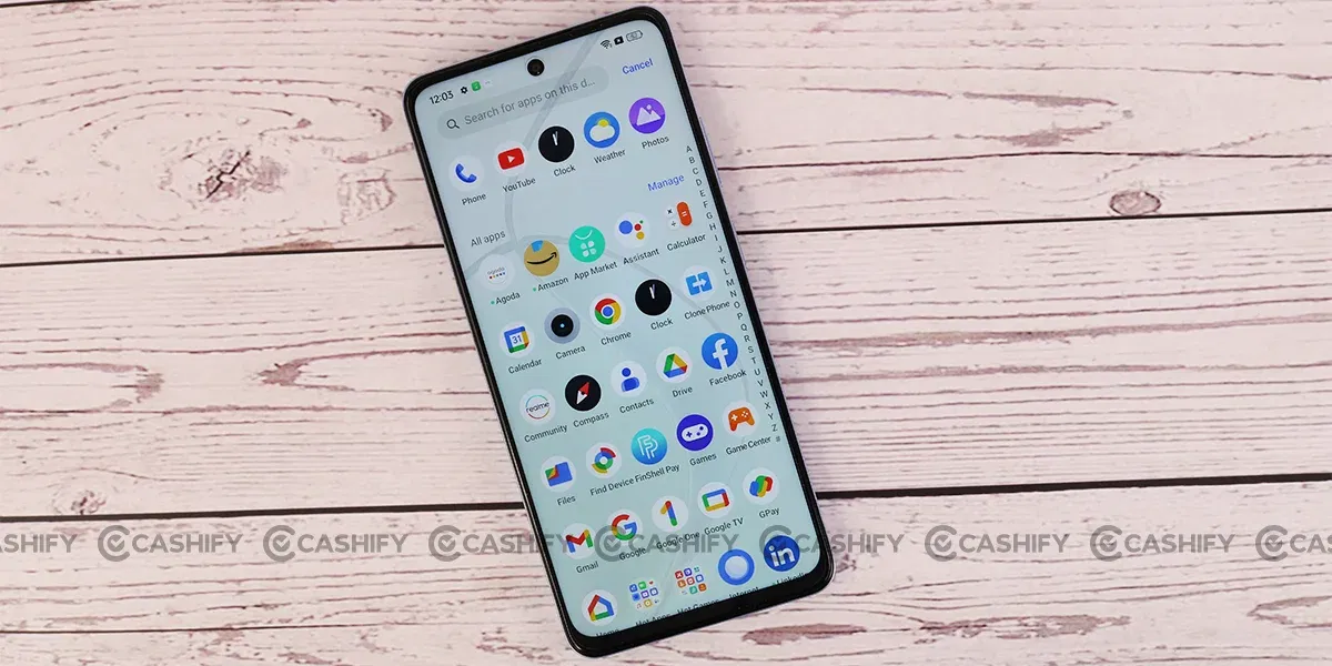 Realme Narzo 70x User Interface