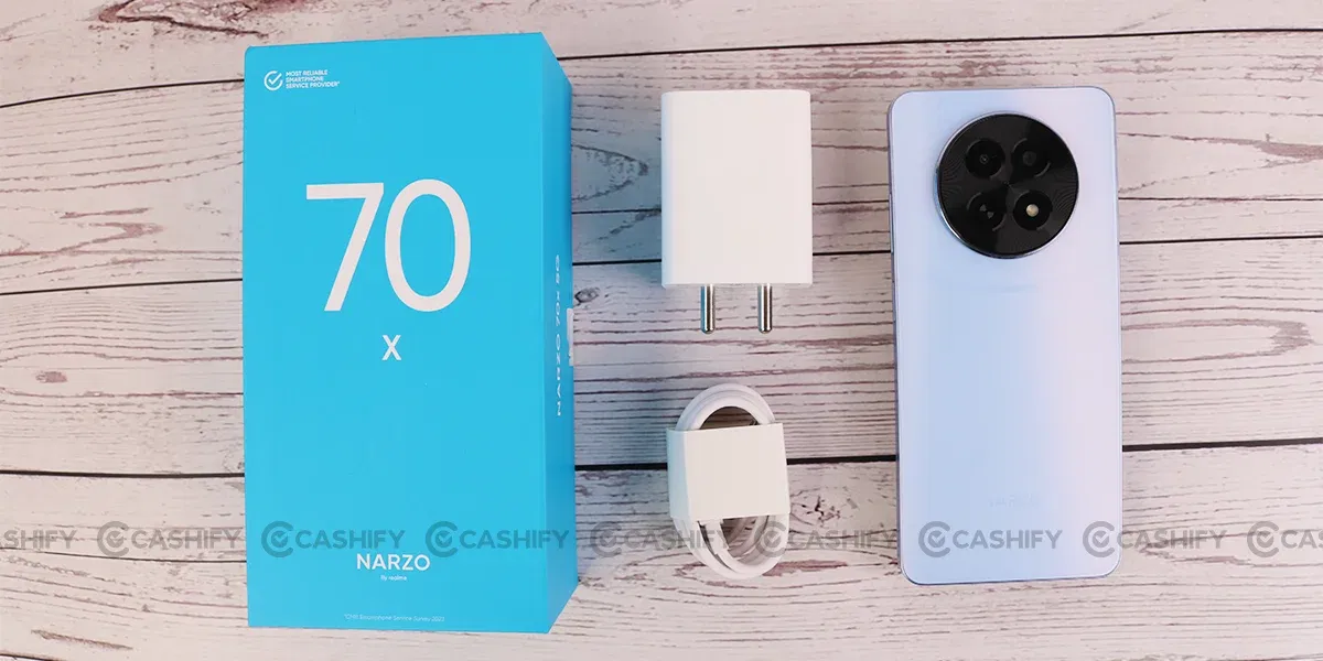 Realme Narzo 70x Box Contents