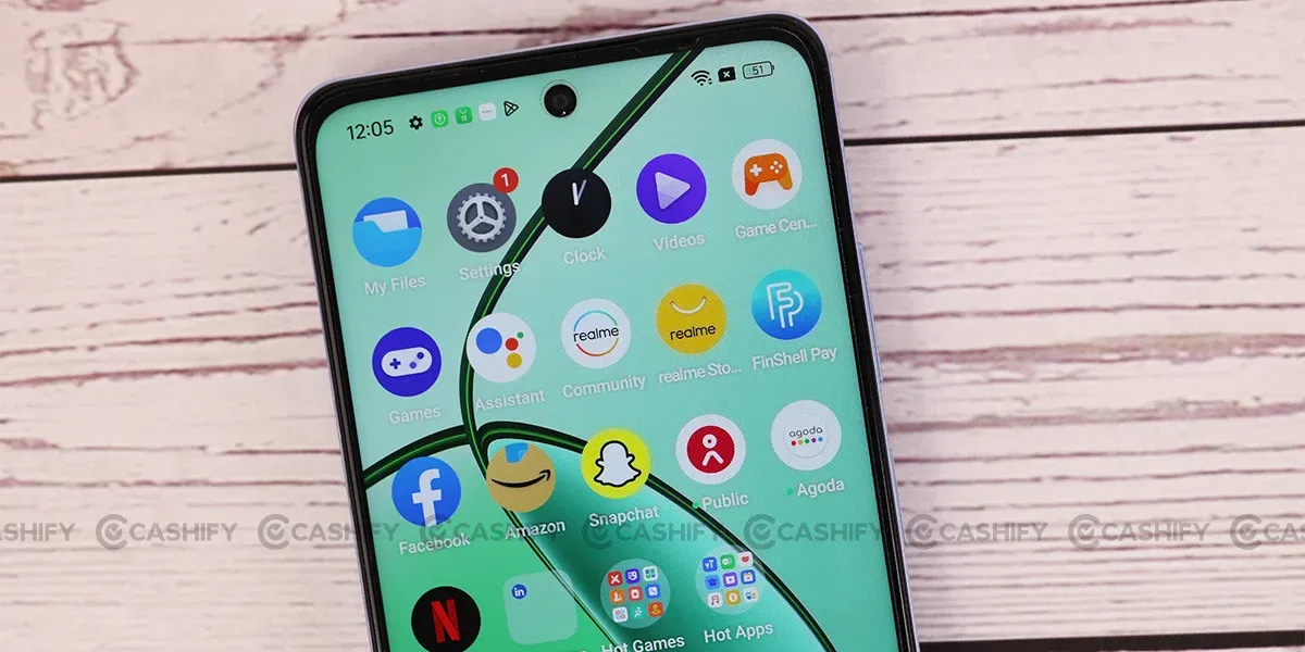 Realme Narzo 70x Bloatware