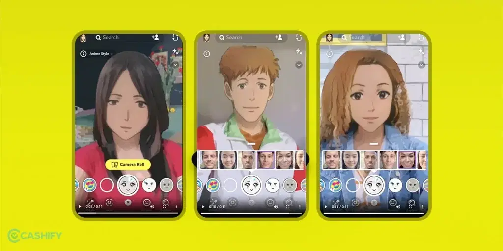 Anime Lens Snapchat