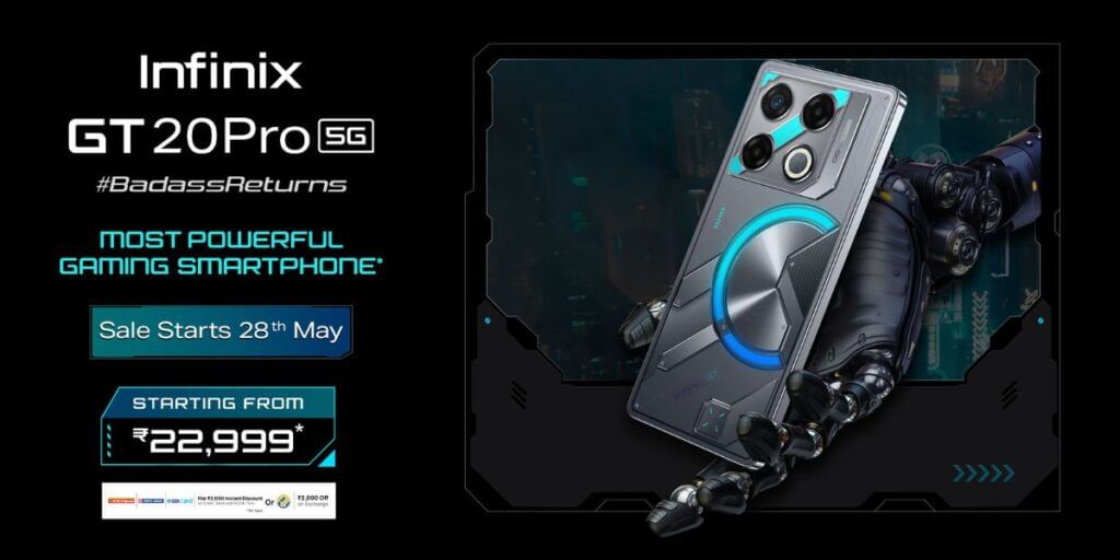 Infinix GT 20 Pro Price In India