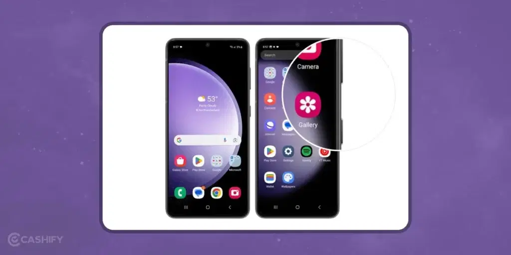 How To Take Screenshots On Samsung Galaxy S23 Series Using Hardware Buttons
