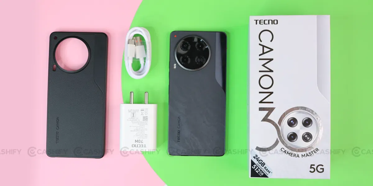 Tecno Camon 30 5G Box Contents