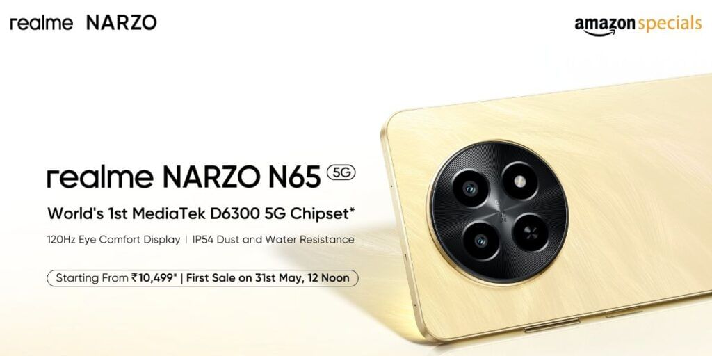 Realme Narzo N65 5G Price In India