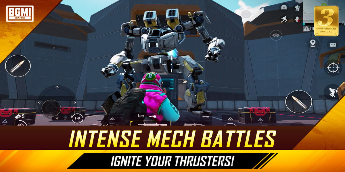 BGMI 3.2 Update Brings New Mecha Fusion Mode
