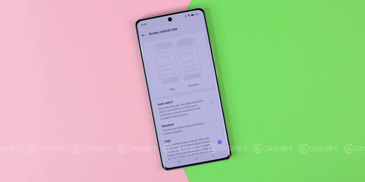 Realme GT 6T Refresh Rate