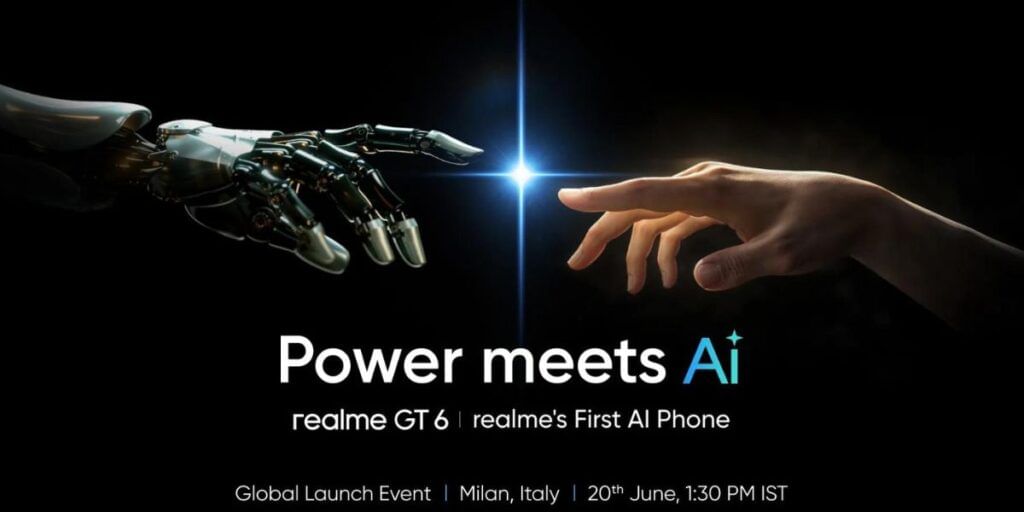 Realme GT 6 To Launch On June 20