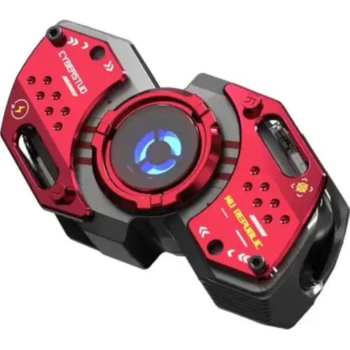 Nu Republic Cyberstud Spin Fidget Spinner X Earbuds Front