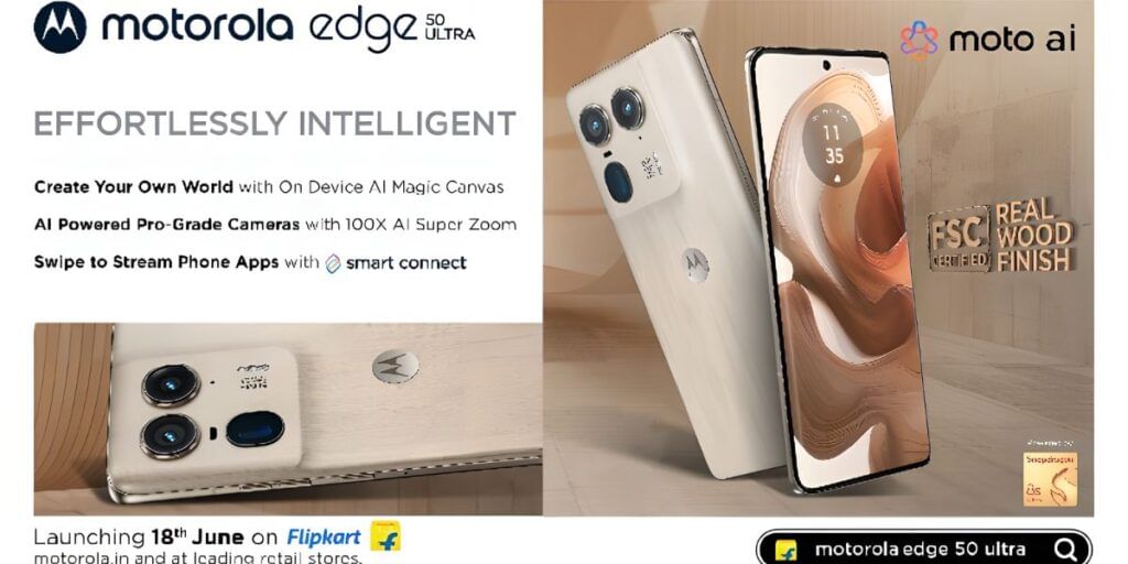 Motorola Edge 50 Ultra To Launch On June 18 In India