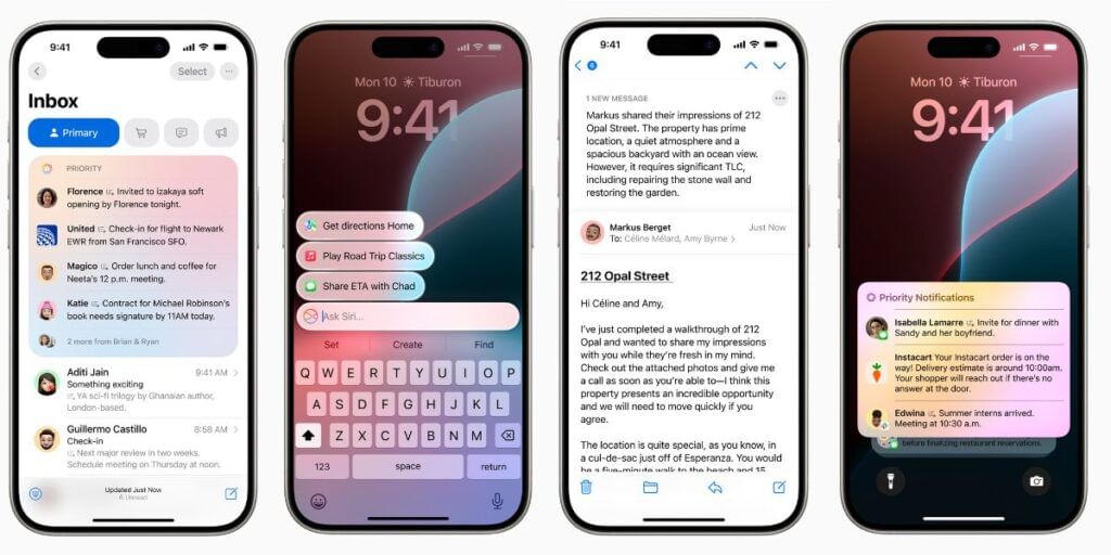 Apple iPhone 16 AI features brings summary and suggestions in Mails