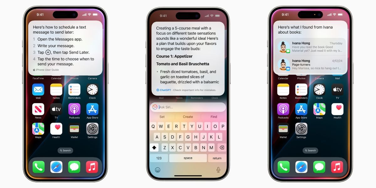 Apple iPhone 16 AI Features - Siri gets smarter thanks to Apple Intelligence