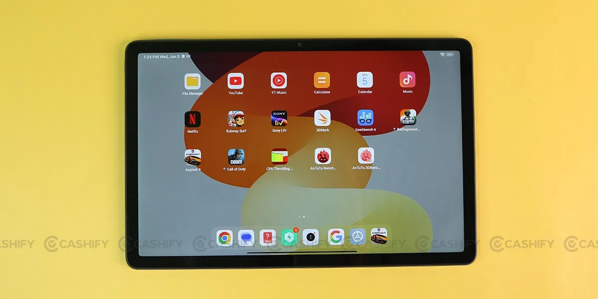 Xiaomi Redmi Pad SE User Interface