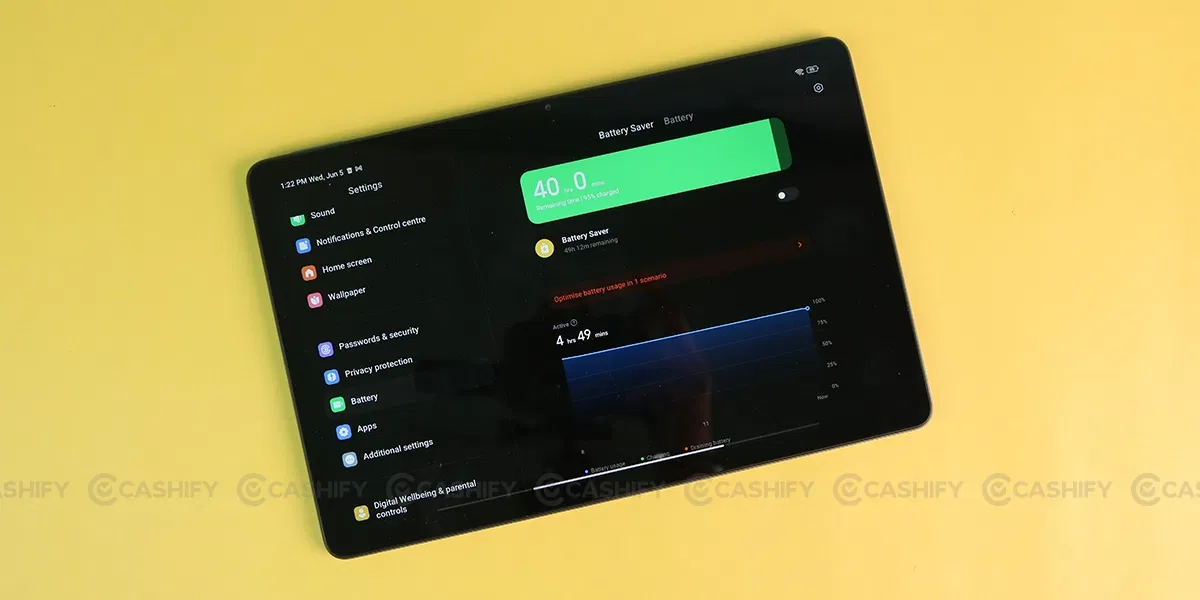 Xiaomi Redmi Pad SE Charging