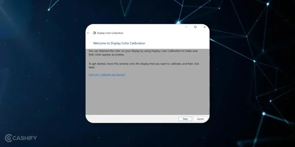 Screen Calibration - step - 3