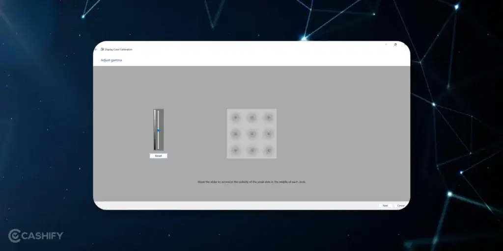 Screen Calibration - step -4