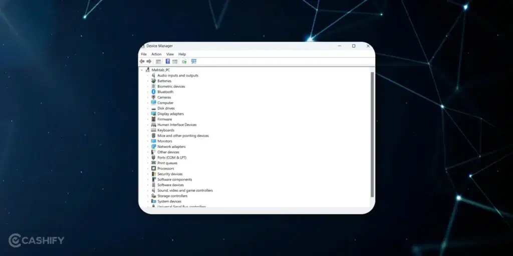 Update the driver - how to Fix Black Spots On Your Laptop Screen