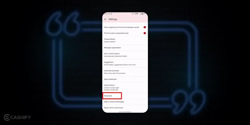 Find Message Center Number - step -3