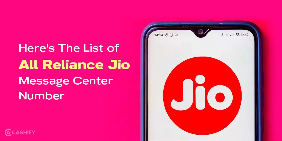 Here’s The List of All Reliance Jio Message Center Number