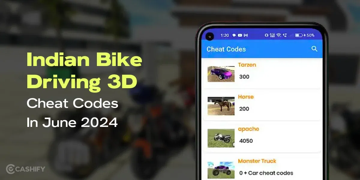 Indian Bike Driving 3D Cheat Codes In November 2025: All Details