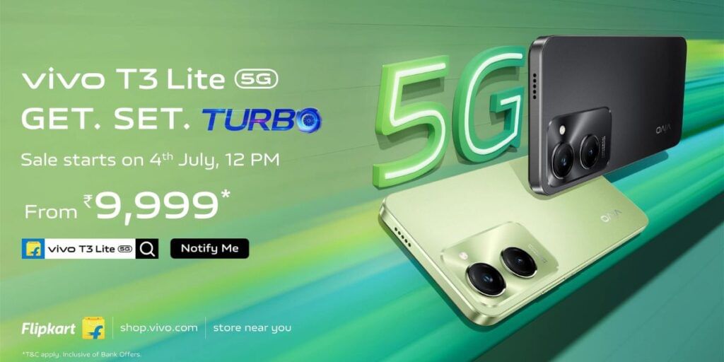 Vivo T3 Lite Price In India