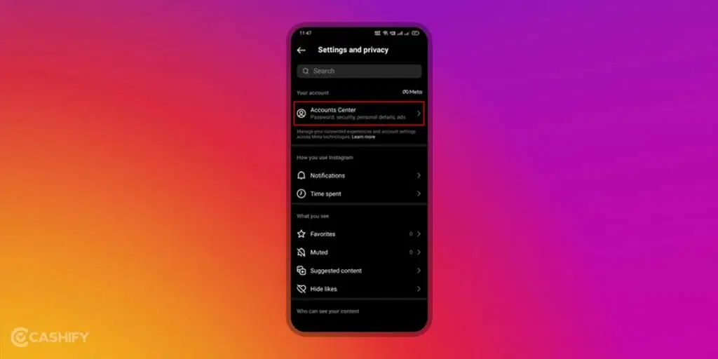 Instagram Login Activity - Step -4