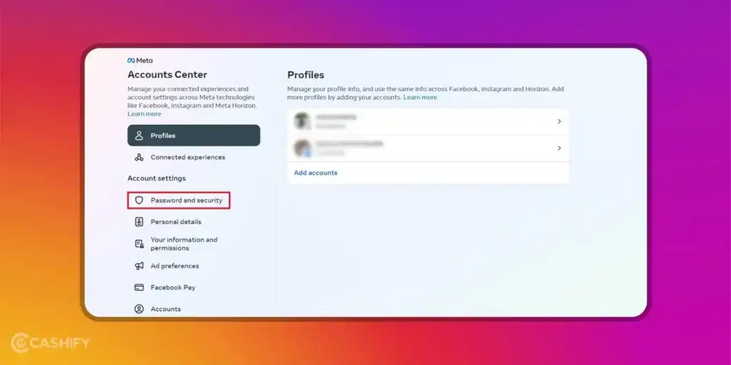 Instagram Login Activity - step - 5