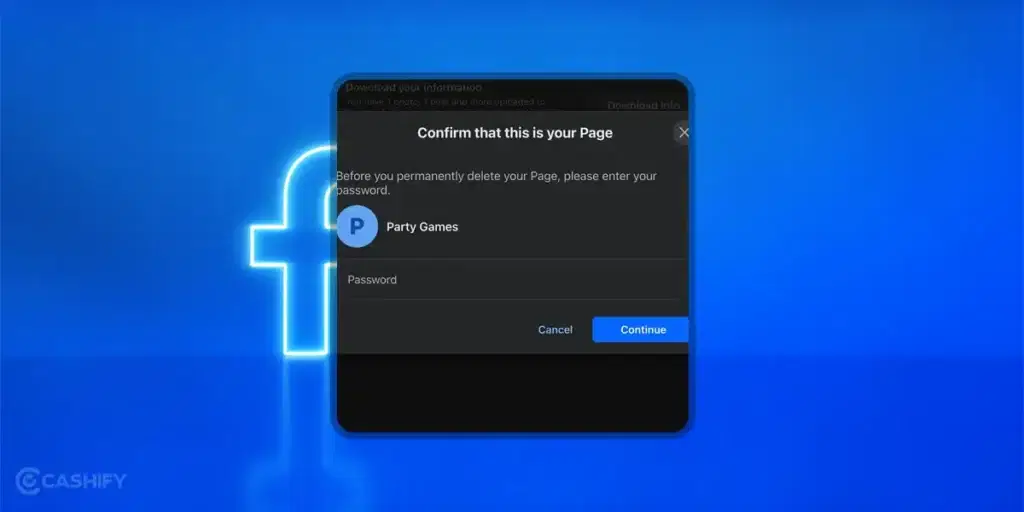 How to Delete a Facebook Page Desktop - step -11