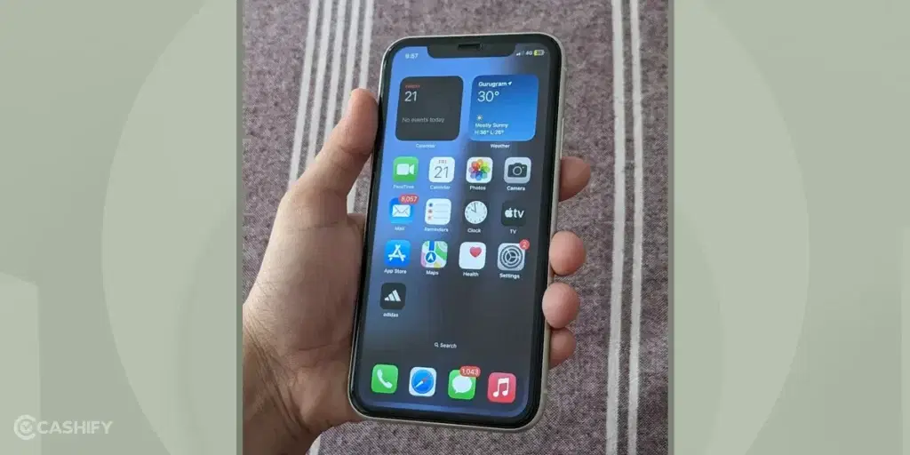 Display of Refurbished Apple iPhone 11