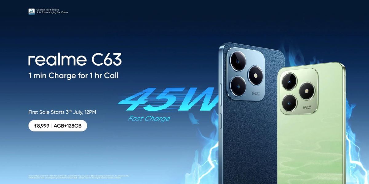 Realme C63 Price In India