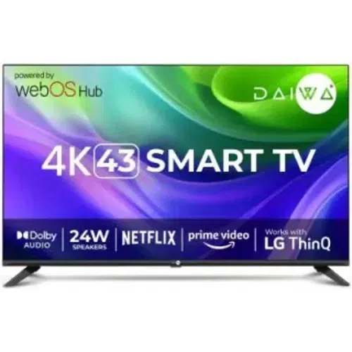 Daiwa D43U3WOS 43 inch (109 cm) LED 4K Front
