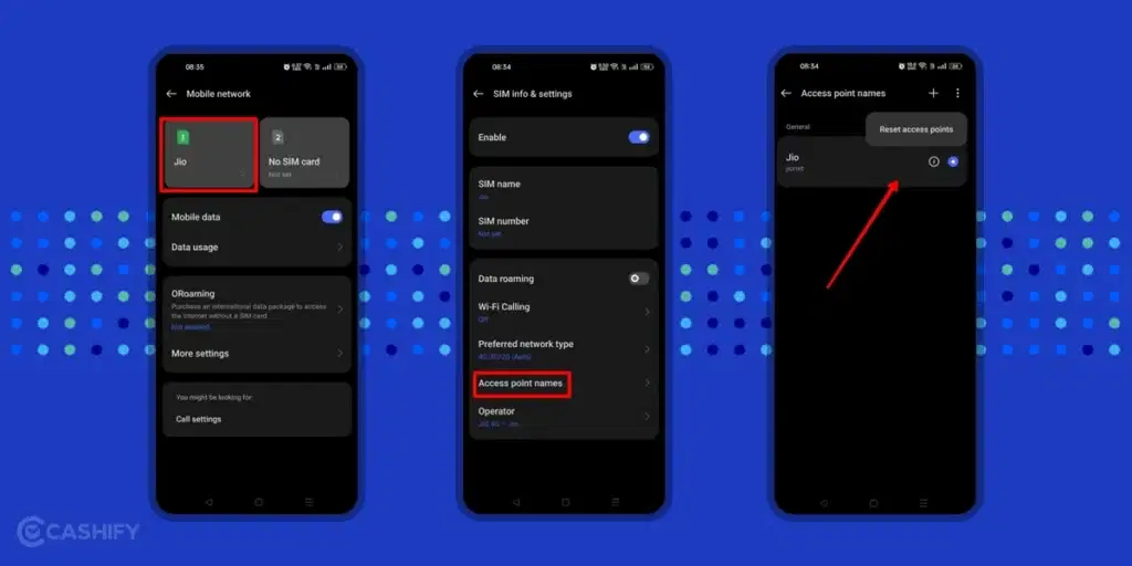 Reset Your Phone’s APN Settings