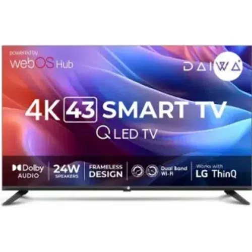 Daiwa D43Q3WOS 43 inch (109 cm) QLED 4K Front