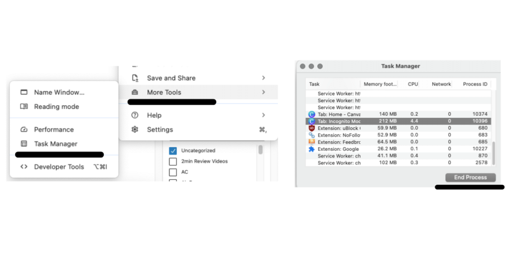 Google Chrome Task Manager