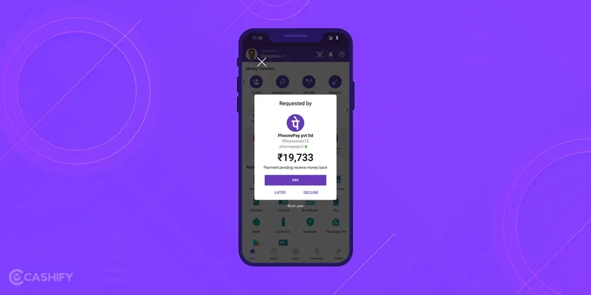fake PhonePe Payment