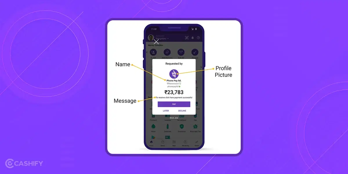 fake PhonePe Payment identify