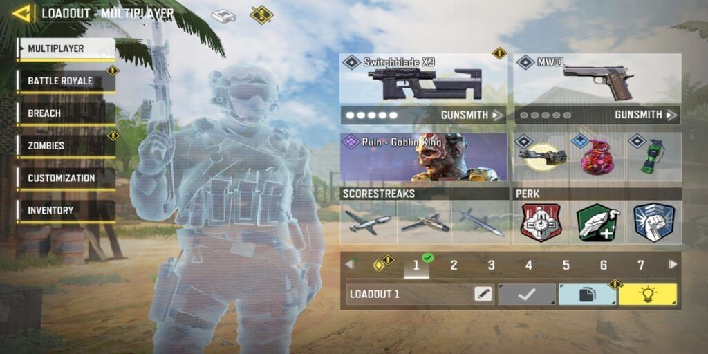 How To Change Your COD Mobile Loadout?
